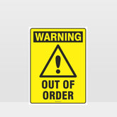 Custom Signs Outdoor Metal,Warning Out Of Order Sign